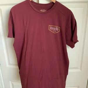 Iron and Resin Maroon Shirt L